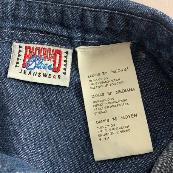 Vintage Backroad Blues Jeanswear Medium - Picture 8 of 8